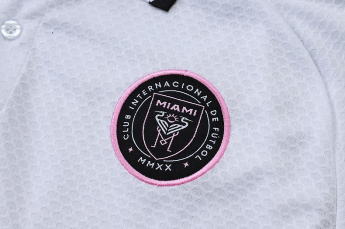 25-26 Inter Miami White Polo Tracksuit #C2523