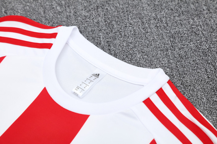 2025 AD White Red Training Short Suit