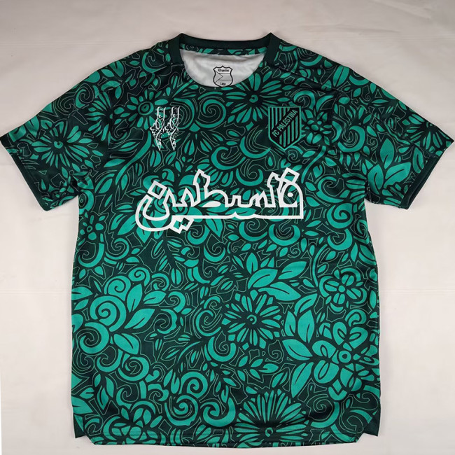 2025-26 Palestina FC Green Training shirts (阿拉伯文）