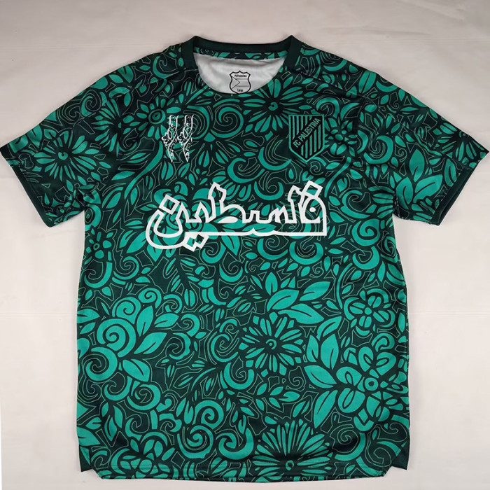 2025-26 Palestina FC Green Training shirts (阿拉伯文）