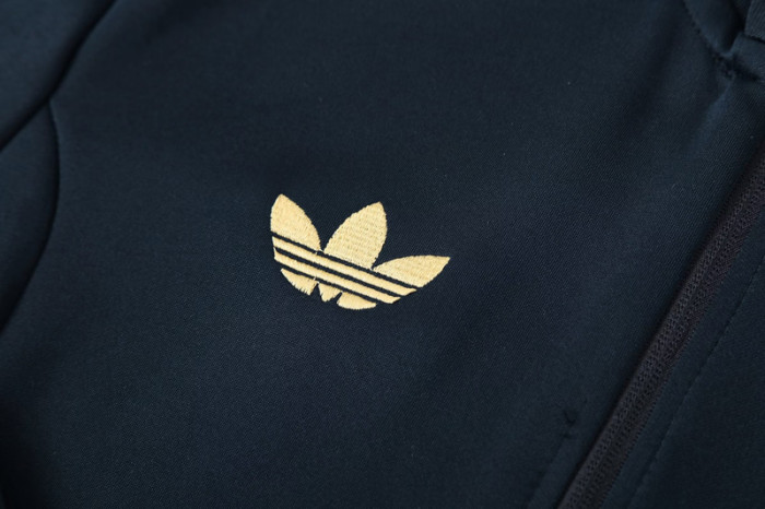 24-25 Colombia Black Jacket Tracksuit