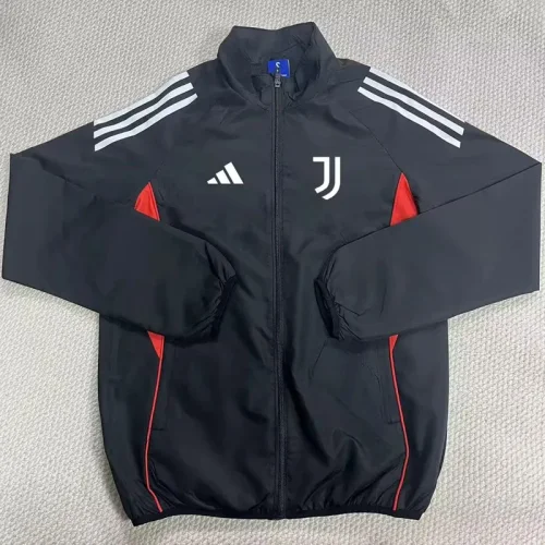 25-26 JUV Black Windbreaker