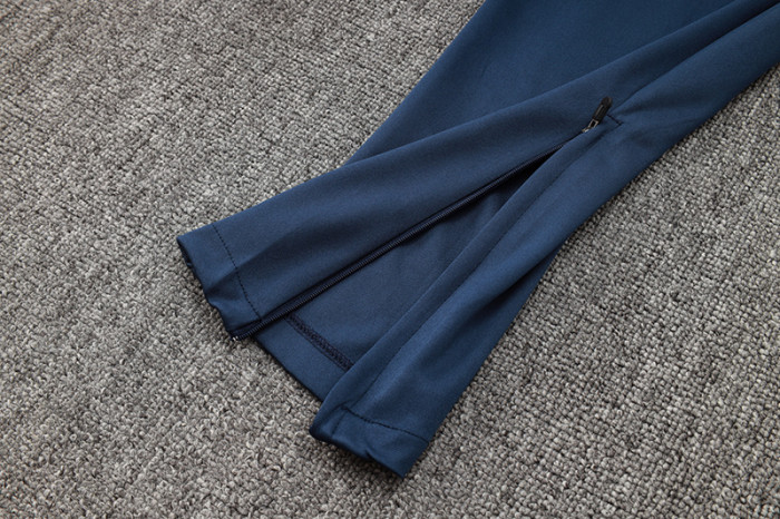 2024 JOM Royal blue Half Pull Tracksuit (半拉链)