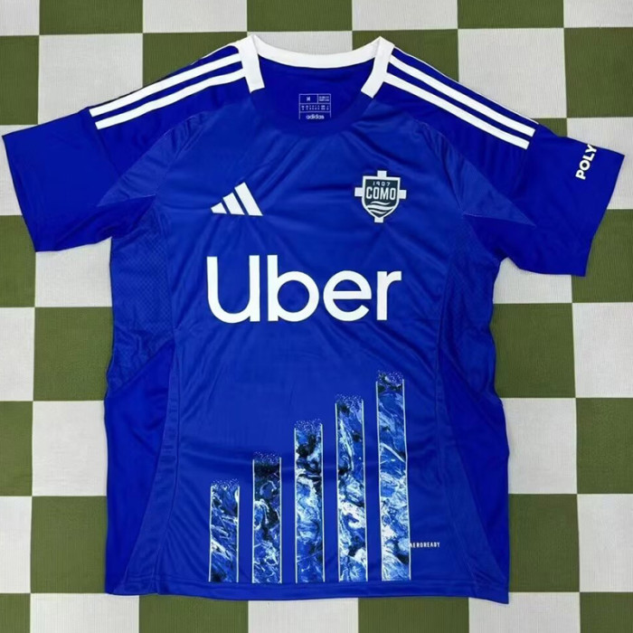 24-25 Como Home Fans Soccer Jersey