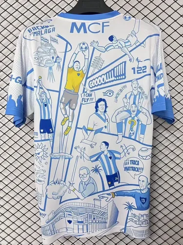 2025-26 Malaga Limited Edition Fans Soccer Jersey