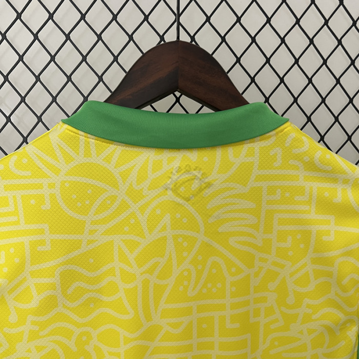24-25 Brazil Home Women Soccer Jersey (女)