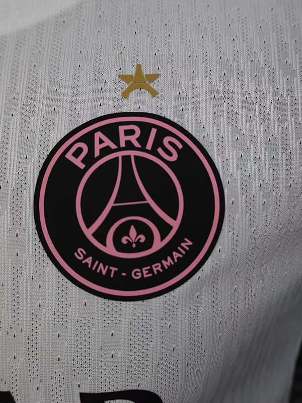 25-26 PSG White Player Version Training shirts (带星)