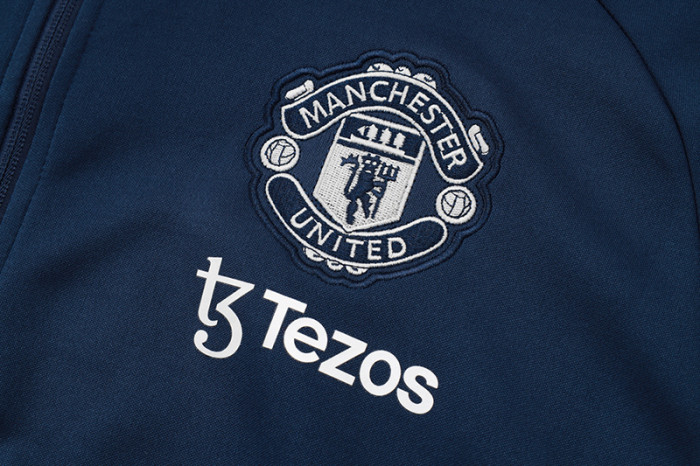 24-25 Man Utd Royal blue Jacket Tracksuit