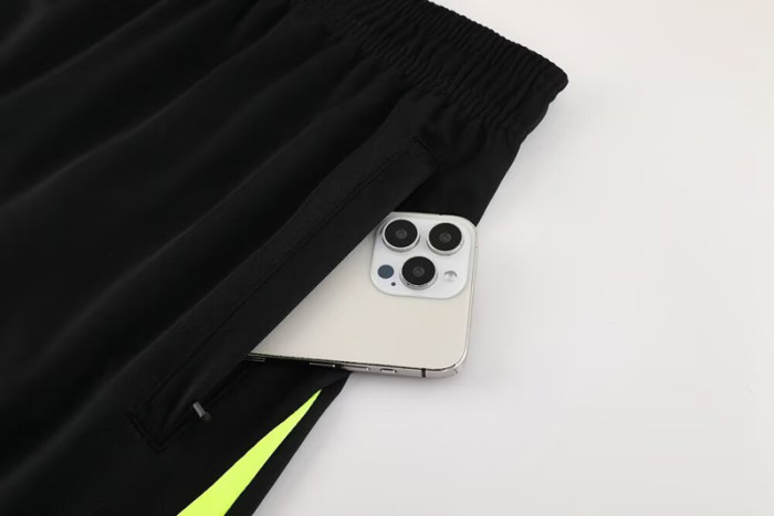 2024 NK Black green Training Short Suit #ND07