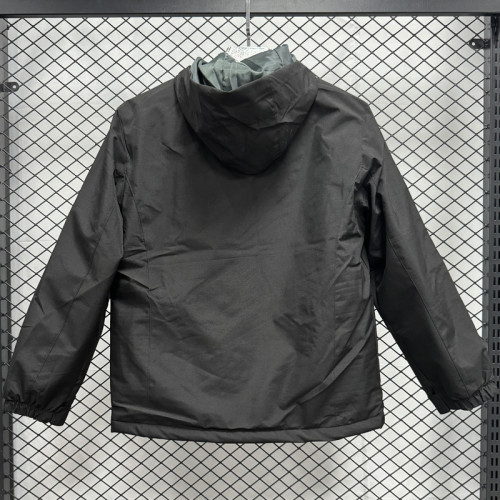 2024 NK Velvet Thickened warm Black Outdoor Jackets # F2 加绒冲锋衣