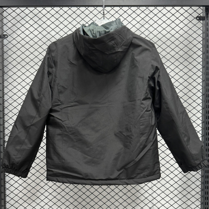 2024 NK Velvet Thickened warm Black Outdoor Jackets # F2 加绒冲锋衣