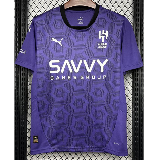 24-25 Al-Hilal Third Fans Soccer Jersey