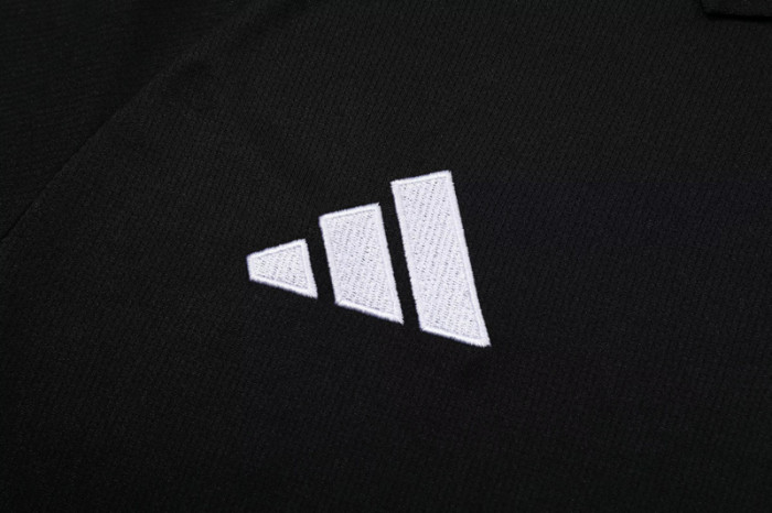25-26 AL-Nassr Black Polo Tracksuit
