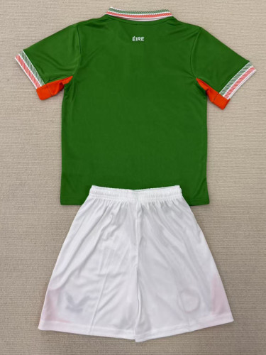 25-26 Ireland Home Kids Soccer Jersey