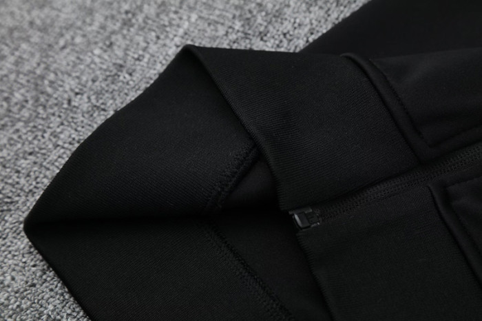 2025 JOM Black Jacket Tracksuit #2309