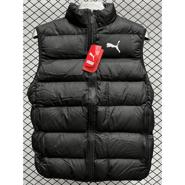 24-25 J6 PM Black Cotton jacket vest (Waistcoat) #马甲