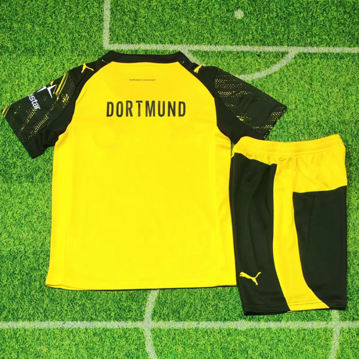 2025-26 Dortmund Home Kids Soccer Jersey