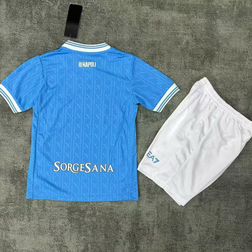2025-26 Napoli Homer Kids Soccer Jersey