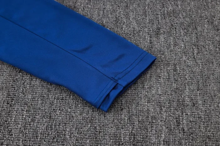 25-26 BAR Fancy blue Half Pull Tracksuit #B25106(半拉链)