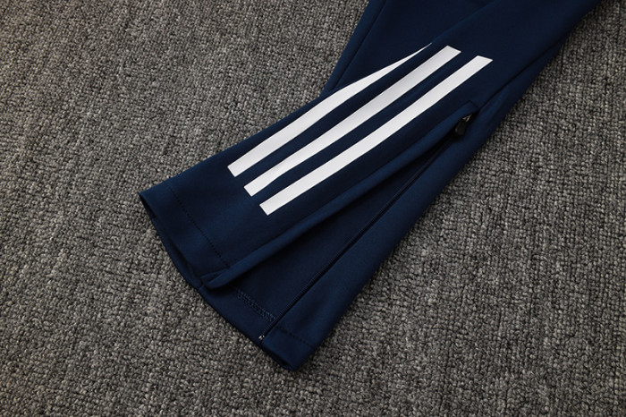 2025 AD Fancy blue Half Pull Tracksuit #06(半拉链)