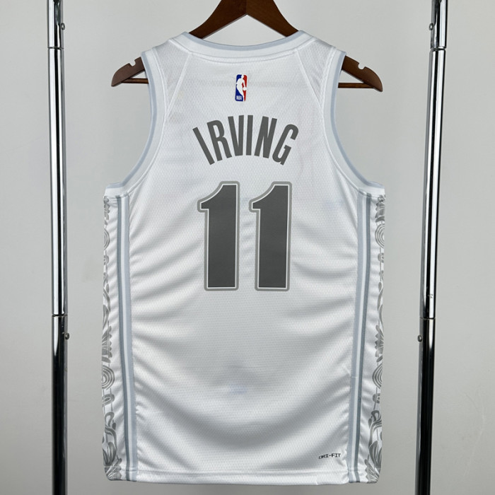 24-25 Dallas Mavericks IRVING #11 White City Edition Top Quality Hot Pressing NBA Jersey