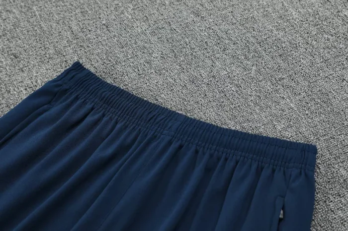 25-26 PSG Royal blue Half Pull Tracksuit