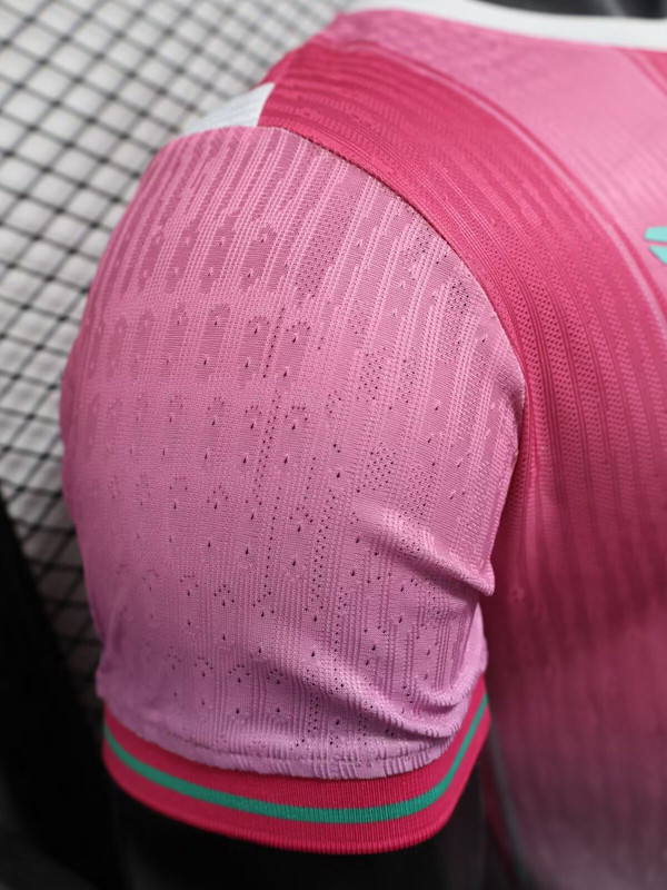 2025-26 BAR Pink Special Edition Player VersionTraining Shirts (绿标)