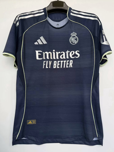 25-26 RMA Away Player Version Soccer Jersey