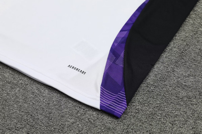 24-25 RMA White Tank top and shorts suit