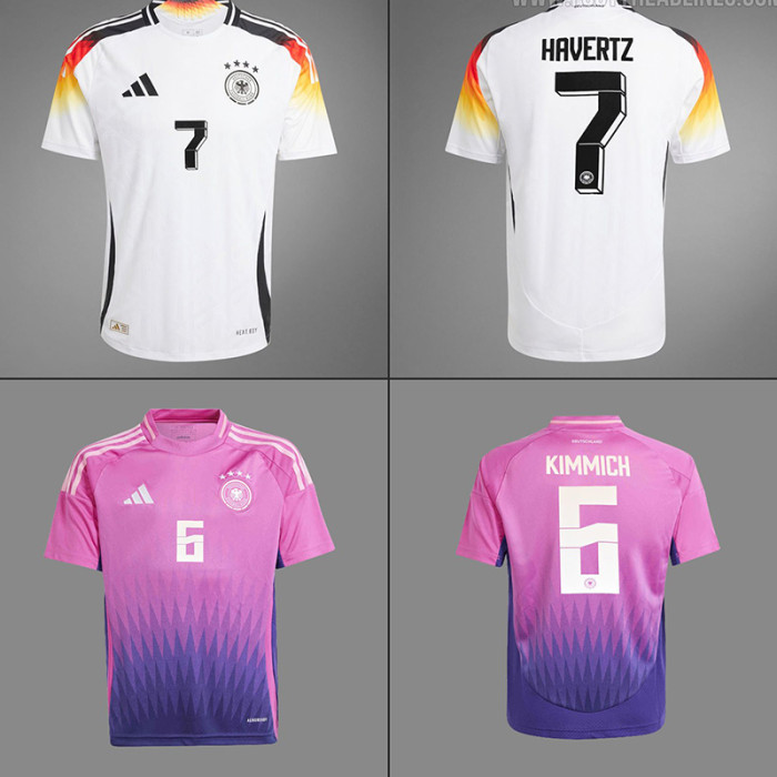 24-25 Germany Away Long Sleeve Player Version Soccer Jersey (长袖球员)