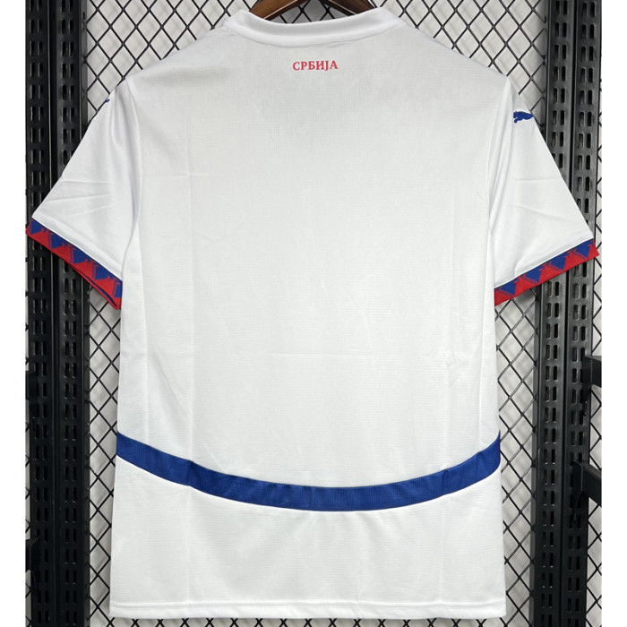 24-25 Serbia Away Fans Soccer Jersey