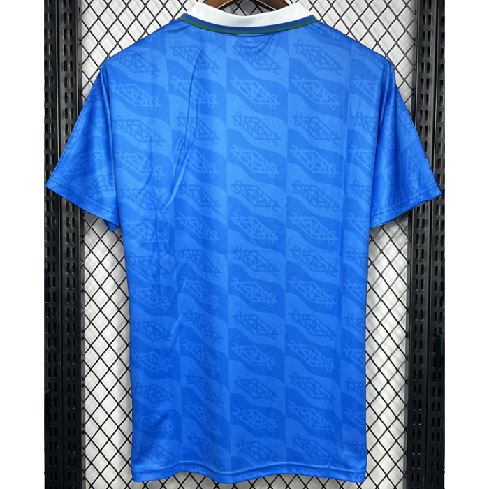 1991-1993 Brazil Away Retro Soccer Jersey