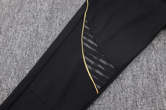 2025-26 Lyon Black Training Long Pants (Have Pocket)