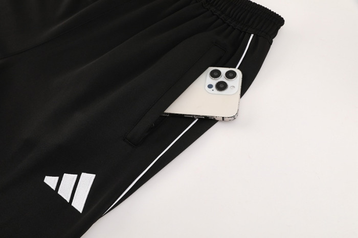 2025 AD Black Jacket Tracksuit #AJ25