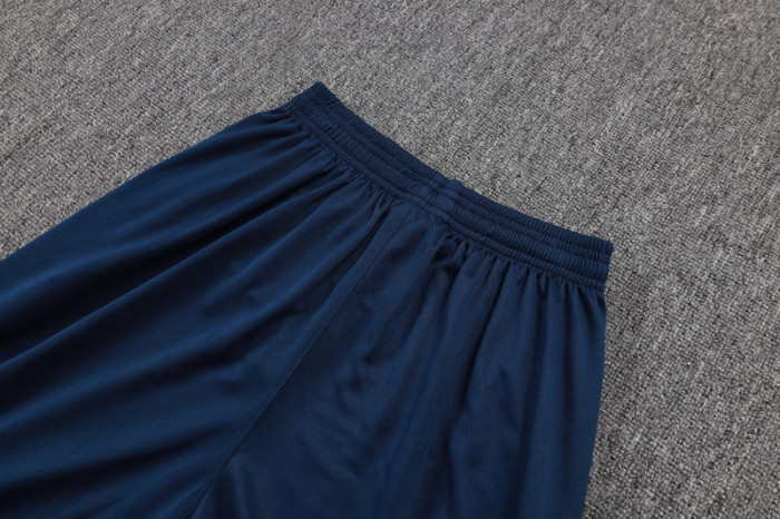 25-26 PSG Jordan Royal blue Half Pull Tracksuit #B2591(半拉链)