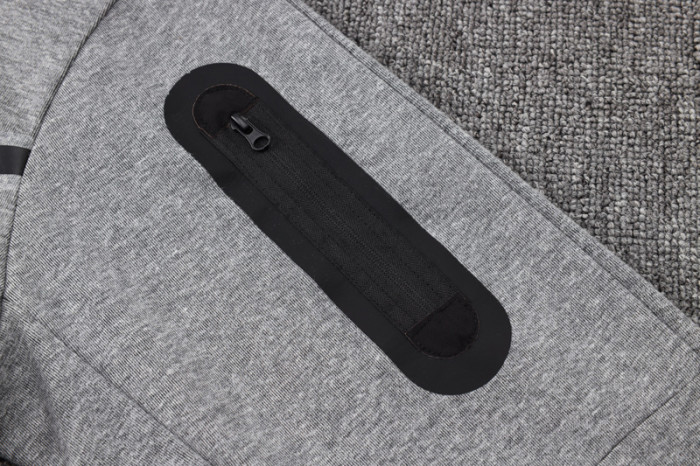 2024 NK Grey Hoodie Jacket Tracksuit #F586