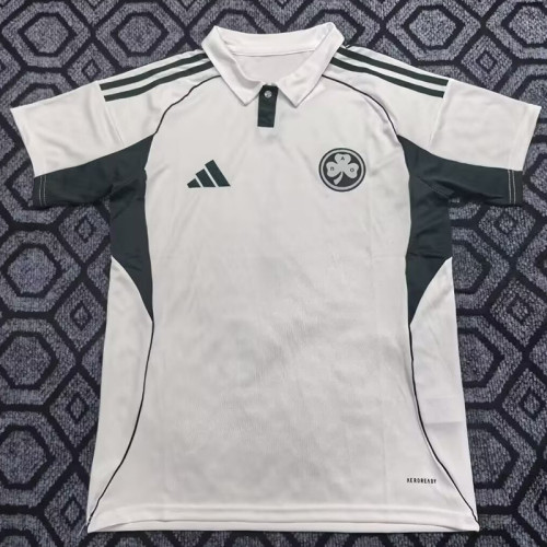 2025-26 Panathinaikos White Fan Football Jersey