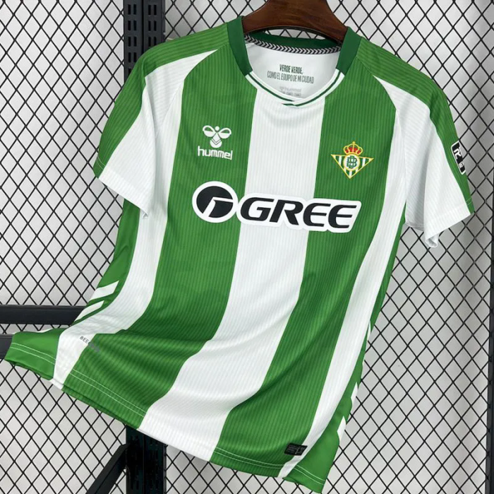 25-26 Real Betis Home 1:1 Fans Soccer Jersey