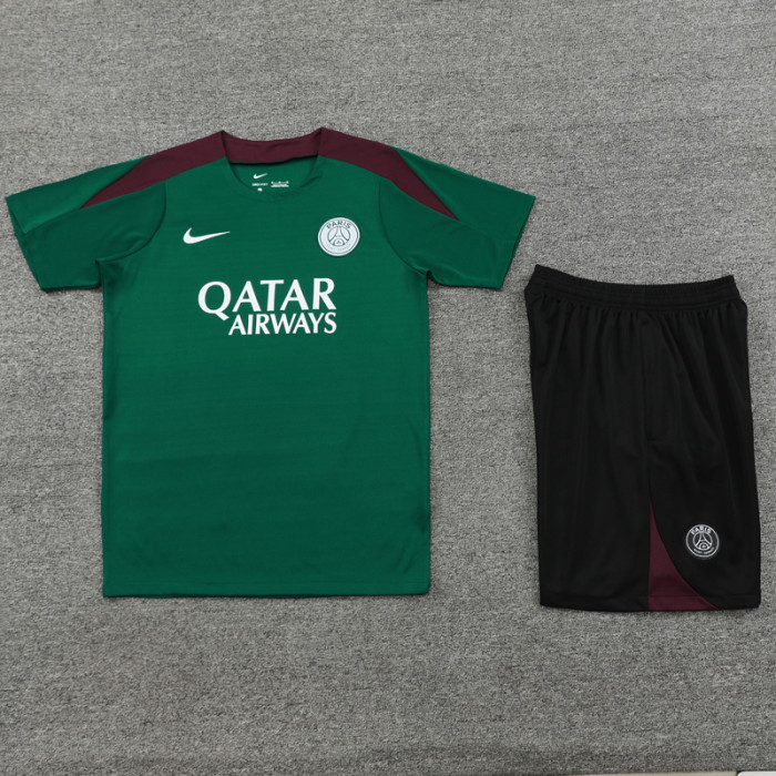 24-25 PSG Green Training Short Suit
