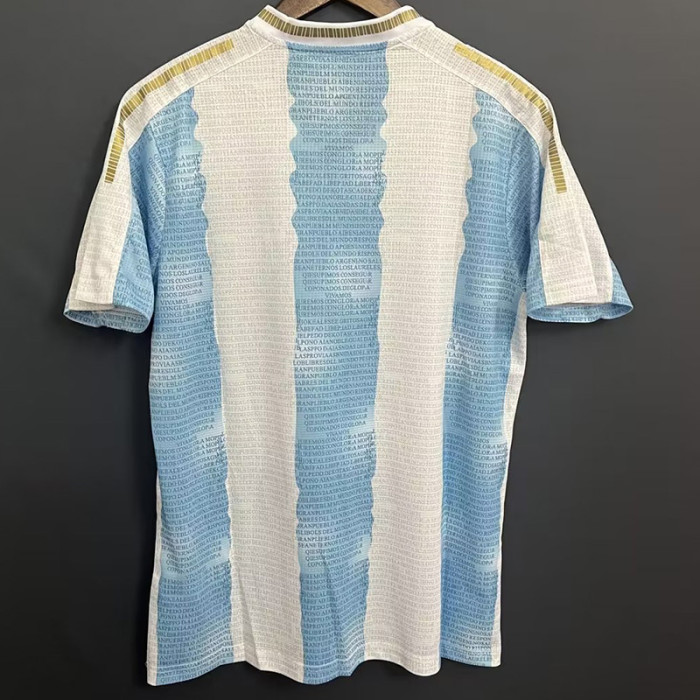 21-22 Argentina Home Maradona Commemorative Edition Soccer Jersey