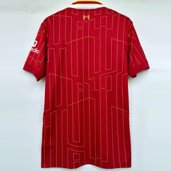 24-25 LIV Home Print CHAMPIONS 24/25 Fans Soccer Jersey