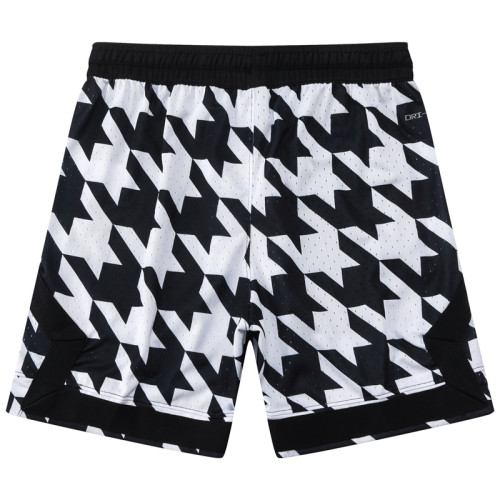 C2446 Jordan Black White Casual Short Pants