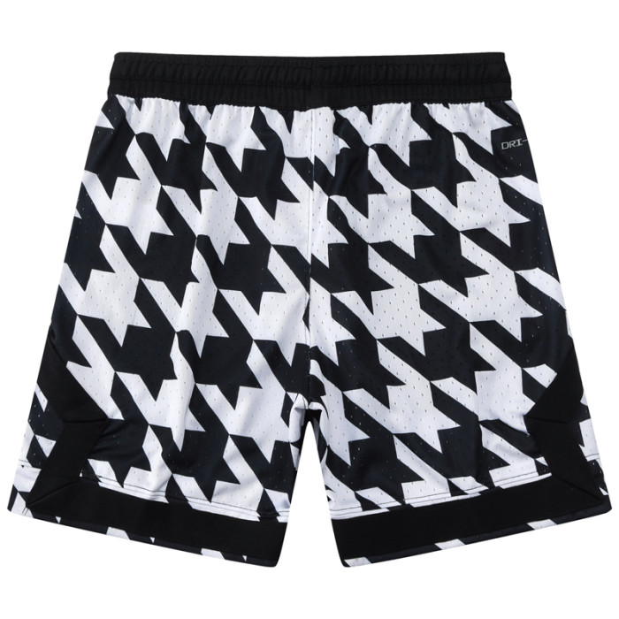 C2446 Jordan Black White Casual Short Pants