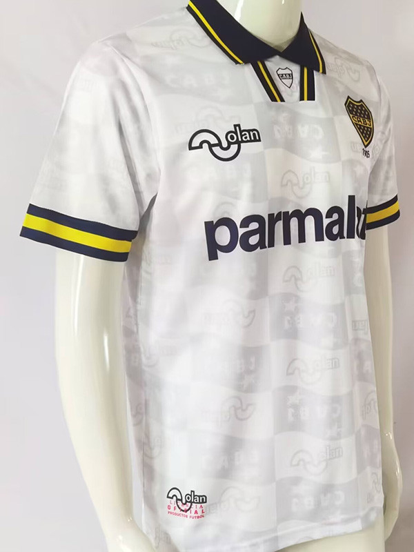 1995-1996 Boca Juniors Away Retro Soccer Jersey