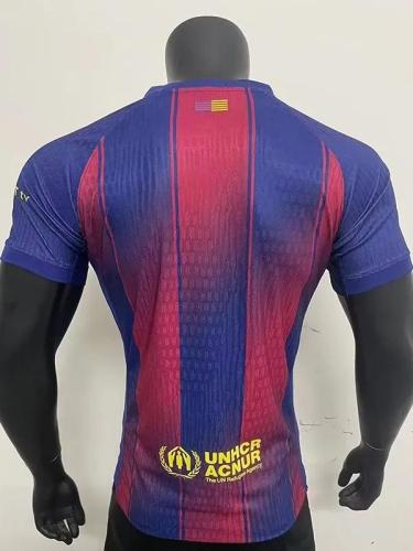 25-26 BAR Home Player Version Soccer Jersey