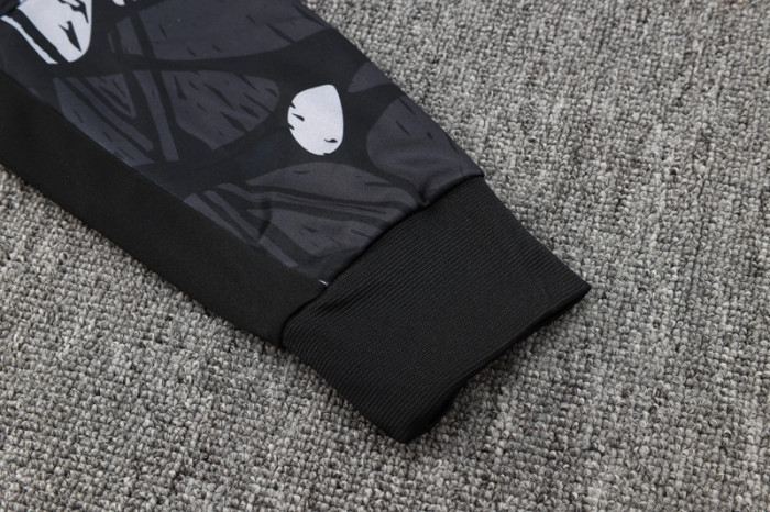 24-25 ARS Black grey Jacket Tracksuit #A779(喷墨)