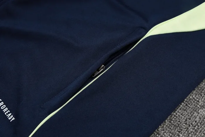 2025-26 RMA Royal blue Jacket Tracksuit #A2542(绿标）
