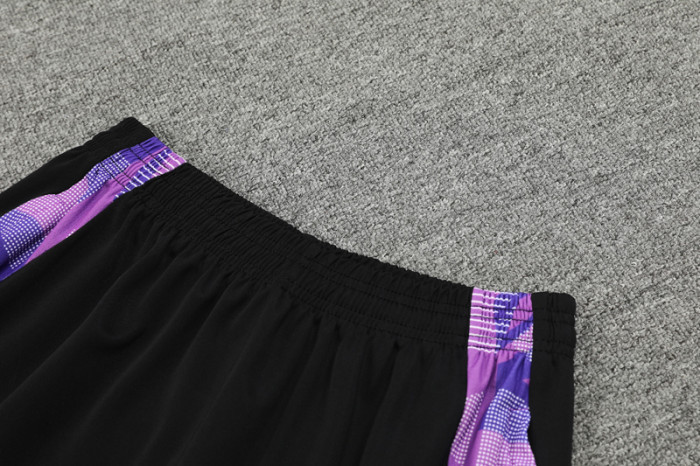 24-25 Germany Black Tank top and shorts suit