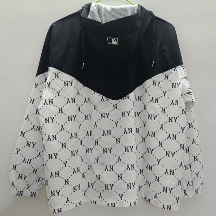2024 MLB Black White Windbreaker