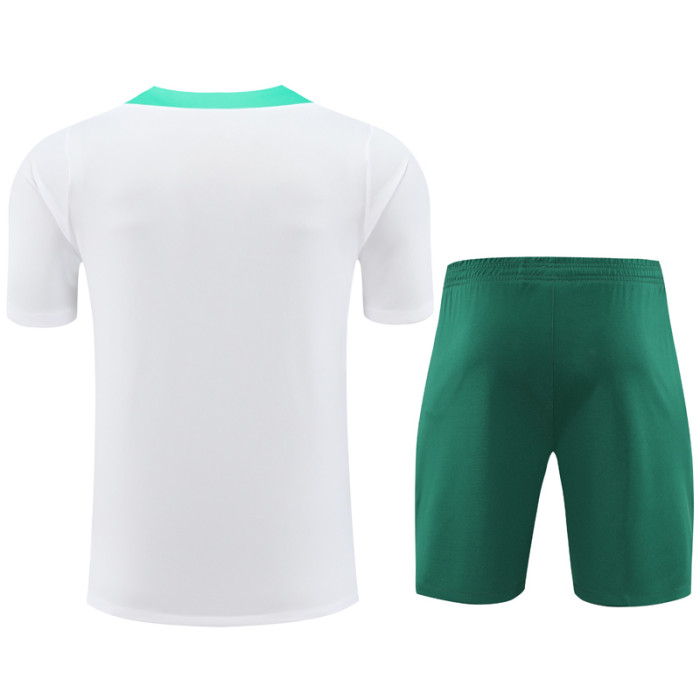 24-25 Portugal White Training Short Suit